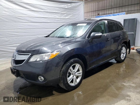 2014 Acura RDX Tech Pkg with VIN 5J8TB4H53EL018370, listed as a Copart auction lot 48123235 with 140,085 mi miles and Salvage Title. Bid and sale history available at carsss.com. Image 1.