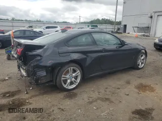 2019 BMW 4 Series 440i xDrive with VIN WBA4W9C52KAF94728, listed as a Copart auction lot 56696245 with 26,713 mi miles and Salvage title. Bid and sale history available at DreamBid. Image 3.