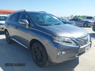 2013 Lexus RX 350 with VIN JTJZK1BA0D2008488, listed as a IAAI auction lot 41935770 with 128,277 mi miles and . Bid and sale history available at DreamBid. Image 1.