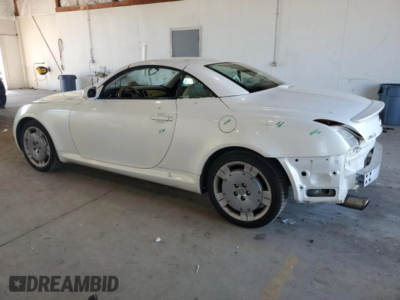 2003 Lexus SC 430 z VIN JTHFN48YX30045320, wystawiony jako Copart lot #57385515 z przebiegiem 104 178 mil mil oraz Szkoda całkowita • Salvage title. Historia ofert i sprzedaży dostępna na DreamBid. Obrazek 2.