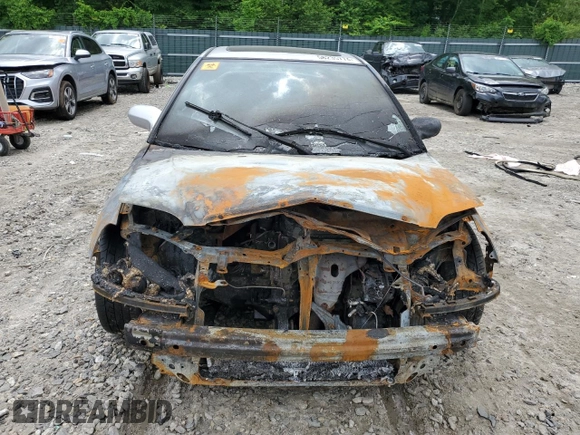 2001 Honda Civic EX with VIN 1HGEM21901L072434, listed as a Copart auction lot 58235774 with 0 mi miles and Salvage Title. Bid and sale history available at carsss.com. Image 5.