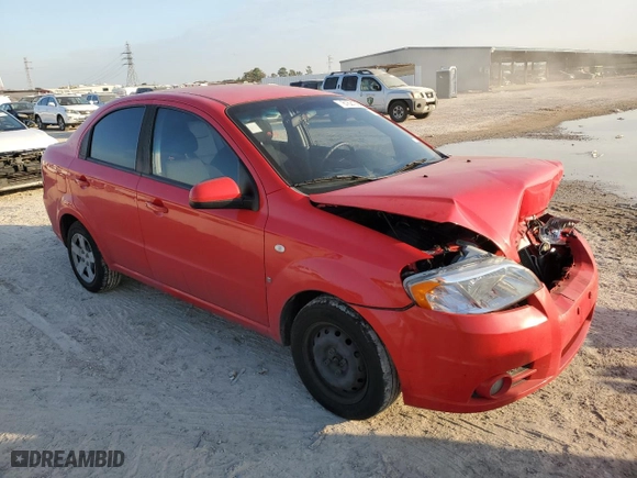 2008 Chevrolet Aveo LS with VIN KL1TD56648B143759, listed as a Copart auction lot 81621884 with 126,309 mi miles and Salvage Title. Bid and sale history available at carsss.com. Image 4.