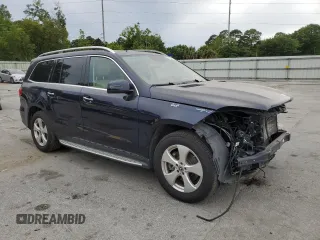 2017 Mercedes-Benz GLS with VIN 4JGDF6EE5HA932784, listed as a Copart auction lot 49502453 with 87,731 mi miles. Bid and sale history available at carsss.com. Image 4.