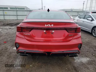 2022 Kia Forte GT with VIN 3KPF44AC8NE464621, listed as a Copart auction lot 86119804 with 41,985 mi miles and Salvage Title. Bid and sale history available at carsss.com. Image 6.