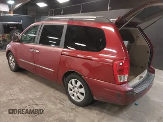 2007 Hyundai Entourage GLS with VIN KNDMC233976011435, listed as a IAAI auction lot 42448227 with 130,759 mi miles and . Bid and sale history available at DreamBid. Image 3.