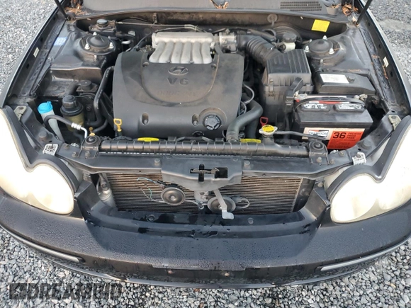 2004 Hyundai Sonata GLS with VIN KMHWF35H74A953650, listed as a Copart auction lot 75109914 with 131,062 mi miles and Clean Title. Bid and sale history available at carsss.com. Image 11.