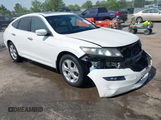 2010 Honda Crosstour EX-L z VIN 5J6TF2H55AL011092, wystawiony jako IAAI lot #42113820 z przebiegiem 239 179 mil mil oraz . Historia ofert i sprzedaży dostępna na DreamBid. Obrazek 1.
