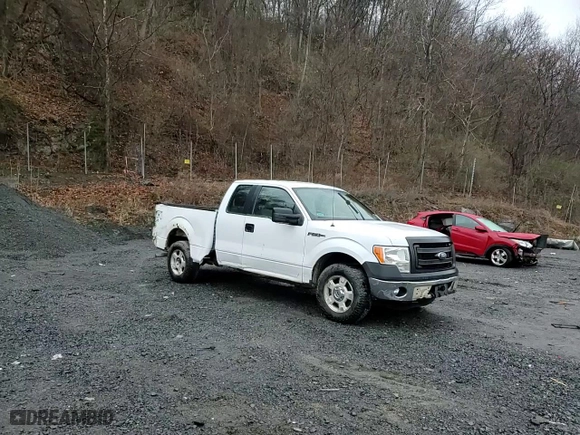 2013 Ford F-150 XL with VIN 1FTEX1CM2DFD85196, listed as a Copart auction lot 52240105 with 191,981 mi miles and Salvage Title. Bid and sale history available at carsss.com. Image 11.