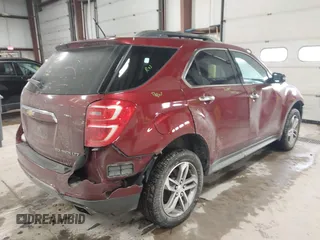 2016 Chevrolet Equinox LTZ with VIN 2GNFLGE35G6165645, listed as a IAAI auction lot 41731637 with 122,026 mi miles. Bid and sale history available at carsss.com. Image 4.