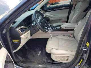 2017 Genesis G90 Premium z VIN KMHG34JA7HU027345, wystawiony jako Copart lot #56495385 z przebiegiem 46 445 mil mil oraz Szkoda całkowita • Salvage title. Historia ofert i sprzedaży dostępna na DreamBid. Obrazek 7.