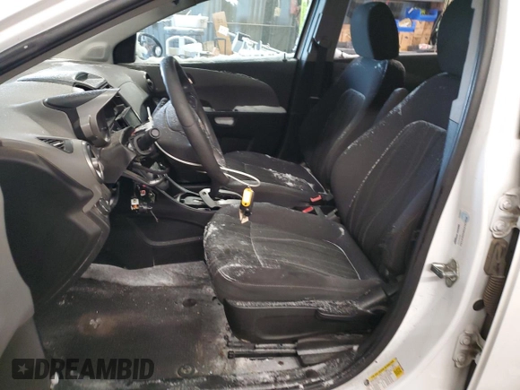2016 Chevrolet Sonic LT with VIN 1G1JC6SH9G4163808, listed as a Copart auction lot 45896825 with 204,337 mi miles and Salvage Title. Bid and sale history available at carsss.com. Image 7.