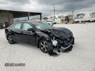 2022 Nissan Sentra SV with VIN 3N1AB8CV3NY298872, listed as a Copart auction lot 52895515 with 18,819 mi miles and Non Repairable. Bid and sale history available at DreamBid. Image 13.