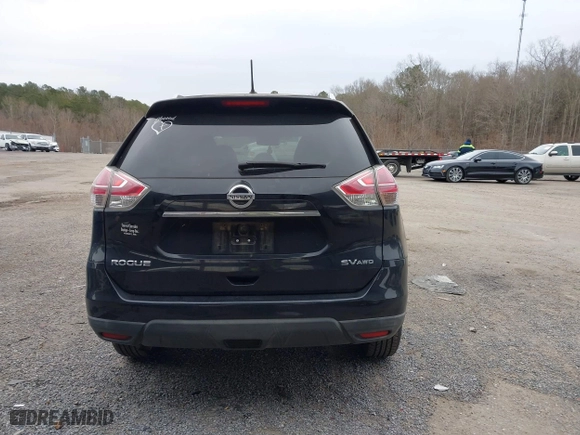 2016 Nissan Rogue S with VIN KNMAT2MV5GP730789, listed as a IAAI auction lot 41373894 with 190,428 mi miles. Bid and sale history available at carsss.com. Image 17.