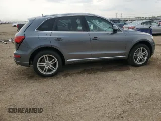 2016 Audi Q5 Premium Plus with VIN WA1L2AFP5GA053339, listed as a Copart auction lot 58703355 with 69,429 mi miles and Salvage title. Bid and sale history available at DreamBid. Image 3.
