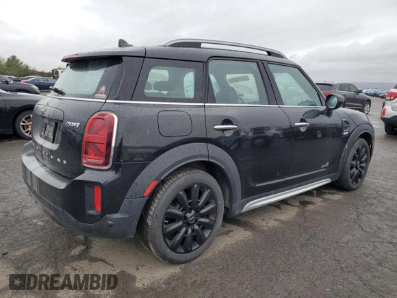 2021 MINI Countryman Cooper with VIN WMZ43BR01M3M79170, listed as a Copart auction lot 52717035 with 88,073 mi miles and Salvage title. Bid and sale history available at DreamBid. Image 3.