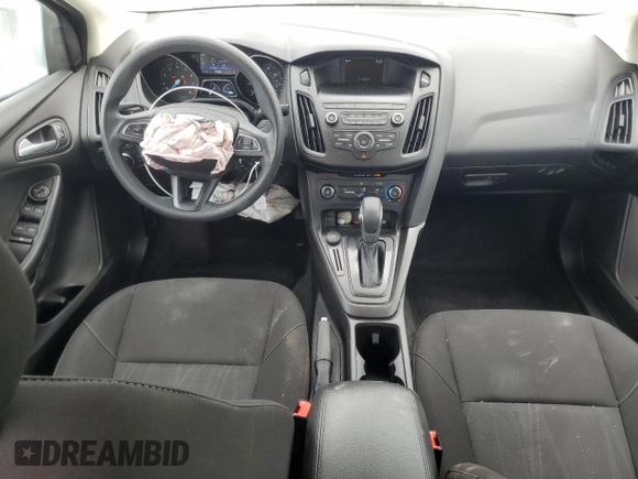 2018 Ford Focus SE with VIN 1FADP3F27JL264670, listed as a Copart auction lot 57184815 with 35,187 mi miles and Salvage title. Bid and sale history available at DreamBid. Image 8.