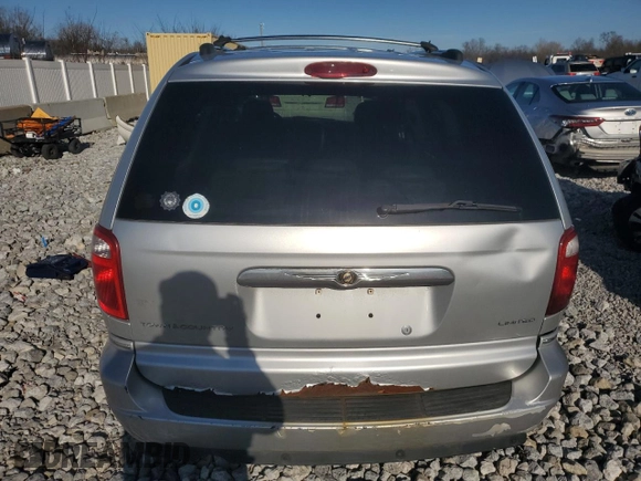 2006 Chrysler Town & Country LWB Limited with VIN 2A8GP64L26R762335, listed as a Copart auction lot 85253094 with 190,780 mi miles and Salvage Title. Bid and sale history available at carsss.com. Image 6.