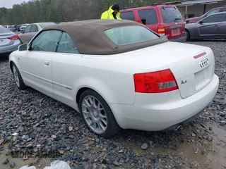 2005 Audi A4 1.8T with VIN WAUBC48H75K021227, listed as a IAAI auction lot 41632055 with 133,681 mi miles. Bid and sale history available at carsss.com. Image 3.