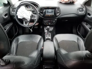 2021 Jeep Compass Altitude with VIN 3C4NJDBB7MT517572, listed as a Copart auction lot 57834785 with 23,523 mi miles and Non repairable. Bid and sale history available at DreamBid. Image 8.