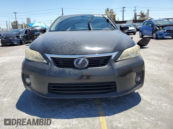 2013 Lexus CT 200h with VIN JTHKD5BH4D2155818, listed as a Copart auction lot 54844975 with 298,064 mi miles and Salvage title. Bid and sale history available at DreamBid. Image 5.