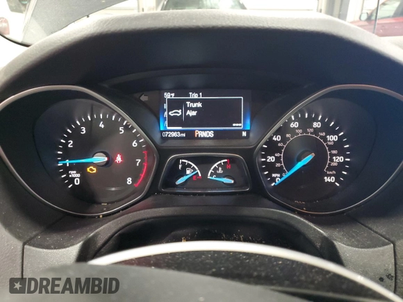2018 Ford Focus SE z VIN 1FADP3FE4JL289830, wystawiony jako Copart lot #53350265 z przebiegiem 72 963 mil mil oraz Szkoda całkowita • Salvage title. Historia ofert i sprzedaży dostępna na DreamBid. Obrazek 9.