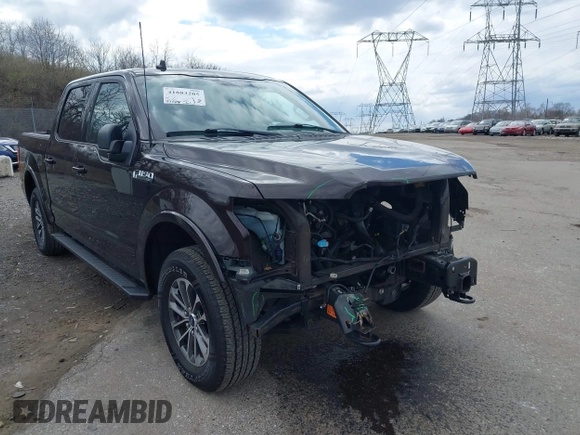 2018 Ford F-150 XL with VIN 1FTEW1EP8JFC97470, listed as a IAAI auction lot 41883205 with 73,888 mi miles. Bid and sale history available at carsss.com. Image 6.