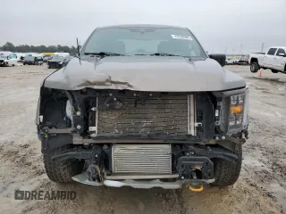 2023 Ford F-150 XL with VIN 1FTEW1E81PFB44320, listed as a Copart auction lot 43208905 with 37,499 mi miles and Salvage Title. Bid and sale history available at carsss.com. Image 5.