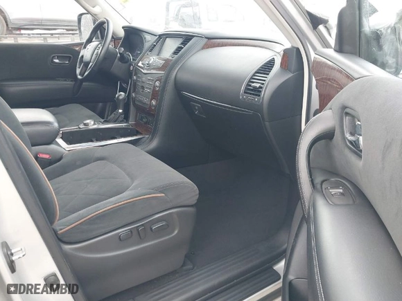 2017 Nissan Armada SV with VIN JN8AY2NC3H9505733, listed as a IAAI auction lot 41718132 with 148,084 mi miles. Bid and sale history available at carsss.com. Image 5.