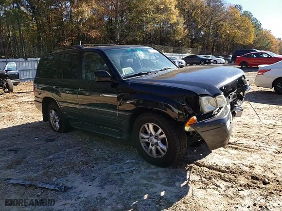 2004 Lexus LX 470 with VIN JTJHT00W443539284, listed as a Copart auction lot 84691394 with 222,828 mi miles and Salvage Title. Bid and sale history available at carsss.com. Image 12.