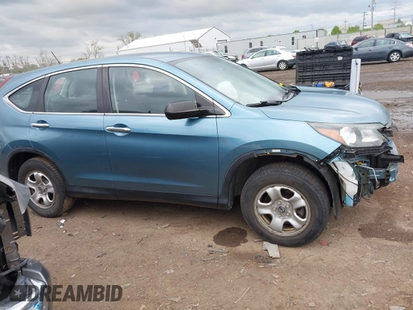 2014 Honda CR-V LX with VIN 2HKRM3H38EH558815, listed as a IAAI auction lot 42081171 with 129,624 mi miles. Bid and sale history available at carsss.com. Image 14.