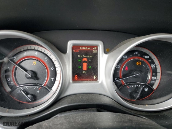 2018 Dodge Journey SE with VIN 3C4PDCAB9JT509092, listed as a Copart auction lot 45062134 with 91,782 mi miles and Salvage Title. Bid and sale history available at carsss.com. Image 9.