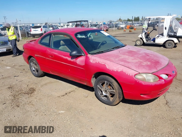 2001 Ford Escort ZX2 with VIN 3FAFP11381R123590, listed as a IAAI auction lot 41877802 with 190,747 mi miles. Bid and sale history available at carsss.com. Image 1.