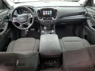 2018 Chevrolet Traverse LT Cloth with VIN 1GNERGKW8JJ271882, listed as a Copart auction lot 48311865 with 129,218 mi miles and Salvage title. Bid and sale history available at DreamBid. Image 8.
