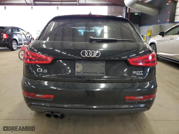 2015 Audi Q3 2.0T Premium Plus with VIN WA1EFCFS1FR012915, listed as a Copart auction lot 49464565 with 91,596 mi miles and Salvage Title. Bid and sale history available at carsss.com. Image 6.
