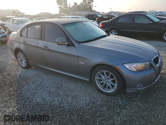 2010 BMW 3 Series 328i with VIN WBAPH5G51ANM34726, listed as a Copart auction lot 43971725 with 183,454 mi miles and Salvage Title. Bid and sale history available at DreamBid. Image 4.
