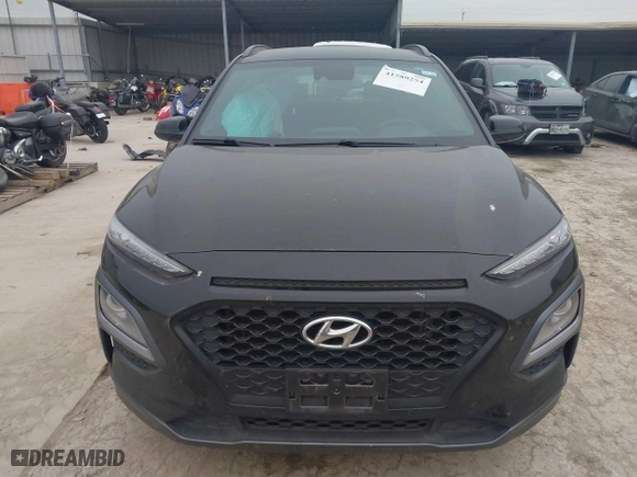 2021 Hyundai Kona NIGHT with VIN KM8K63A5XMU691471, listed as a IAAI auction lot 41589254 with 56,083 mi miles. Bid and sale history available at carsss.com. Image 12.