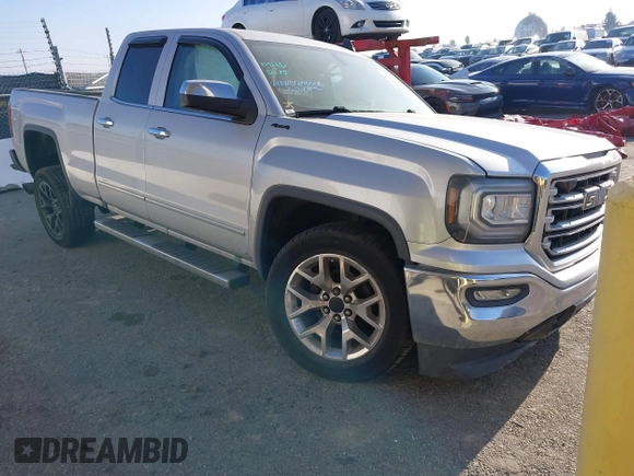 2017 GMC Sierra 1500 SLT z VIN 1GTV2NEC6HZ102412, wystawiony jako IAAI lot #41170633 z przebiegiem 163 321 mil mil oraz . Historia ofert i sprzedaży dostępna na DreamBid. Obrazek 1.