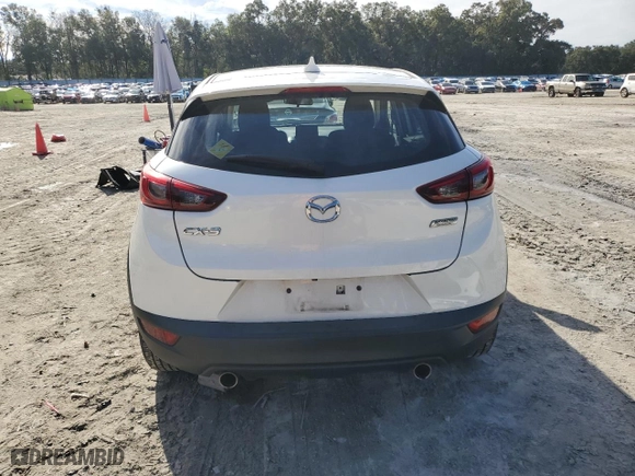 2019 Mazda CX-3 Sport with VIN JM1DKDB79K1453933, listed as a Copart auction lot 86915984 with 83,131 mi miles and Salvage Title. Bid and sale history available at carsss.com. Image 6.