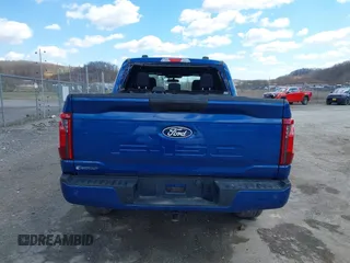 2024 Ford F-150 STX with VIN 1FTEW2LPXRFA56269, listed as a IAAI auction lot 41894302 with 12,941 mi miles and . Bid and sale history available at carsss.com. Image 17.