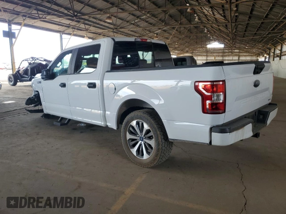2019 Ford F-150 XL with VIN 1FTEW1EP1KKD58344, listed as a Copart auction lot 52981865 with 54,133 mi miles and Clean title. Bid and sale history available at DreamBid. Image 2.