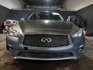 2019 Infiniti Q50 Luxe with VIN JN1EV7AR8KM591111, listed as a IAAI auction lot 41773860 with 87,027 mi miles and . Bid and sale history available at carsss.com. Image 6.