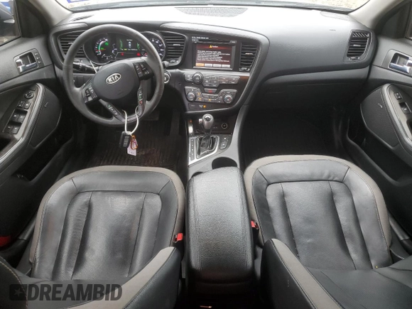 2012 Kia Optima Hybrid with VIN KNAGM4AD5C5009471, listed as a Copart auction lot 50542505 with 146,624 mi miles and Salvage Title. Bid and sale history available at DreamBid. Image 8.