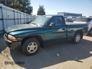 1998 Dodge Dakota SLT with VIN 1B7FL26X1WS700320, listed as a Copart auction lot 48229015 with 160,722 mi miles and Salvage Title. Bid and sale history available at carsss.com. Image 1.