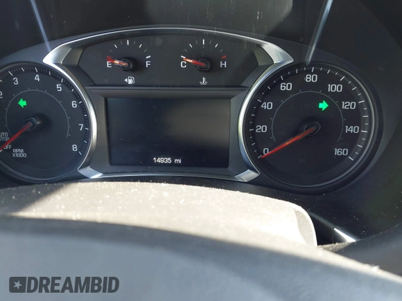 2024 Chevrolet Equinox LT with VIN 3GNAXUEG5RL321892, listed as a IAAI auction lot 40594360 with 14,935 mi miles and . Bid and sale history available at DreamBid. Image 15.