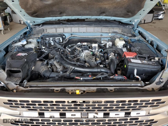2023 Ford Bronco with VIN 1FMEE5DP3PLA85674, listed as a Copart auction lot 54697645 with 16,548 mi miles and Salvage Title. Bid and sale history available at carsss.com. Image 12.