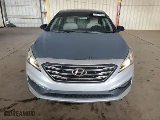 2015 Hyundai Sonata 2.4L SE with VIN 5NPE24AF8FH226437, listed as a Copart auction lot 53370695 with 104,202 mi miles and Clean Title. Bid and sale history available at carsss.com. Image 5.