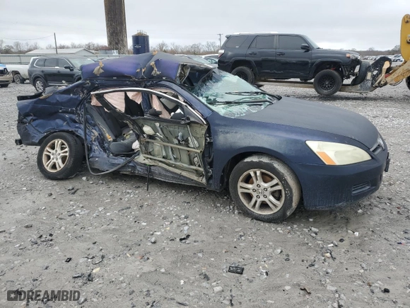 2006 Honda Accord Sdn LX SE with VIN 1HGCM56356A157334, listed as a Copart auction lot 44917515 with 0 mi miles and Salvage Title. Bid and sale history available at carsss.com. Image 4.