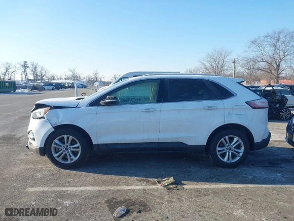 2019 Ford Edge SEL with VIN 2FMPK4J98KBC67476, listed as a IAAI auction lot 41385947 with NaN miles. Bid and sale history available at carsss.com. Image 14.