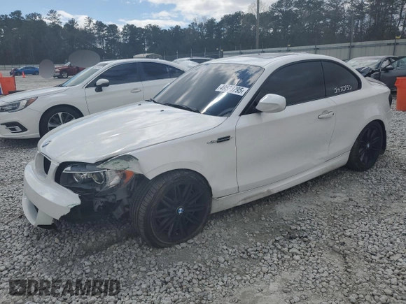 2013 BMW 1 Series 128i with VIN WBAUP7C57DVP25372, listed as a Copart auction lot 49533795 with 93,510 mi miles and Salvage title. Bid and sale history available at DreamBid. Image 1.