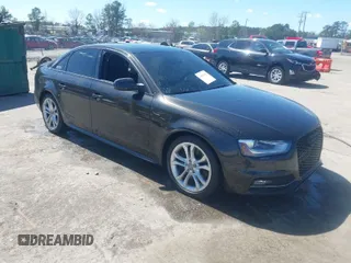 2014 Audi S4 Premium Plus with VIN WAUBGAFL9EA089416, listed as a IAAI auction lot 41879427 with 121,448 mi miles. Bid and sale history available at carsss.com. Image 1.